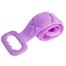 Dual Sided Body Washing Silicone Bath Belt - 1 Pcs image