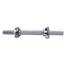 Dumbbell Stick - Silver 10 Inch 2 Pieces image