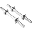 Dumbbell Stick - Silver 10 Inch 2 Pcs image