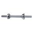 Dumbbell Stick - Silver 12 Inch 2 Pieces image