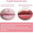 EELHOE Pink Lips Scrub Exfoliator Dead Skin Removal Lightening Fade Lip Lines Anti Dryness Moisturizing Lip Care - 30g image