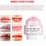 EELHOE Pink Lips Scrub Exfoliator Dead Skin Removal Lightening Fade Lip Lines Anti Dryness Moisturizing Lip Care - 30g image