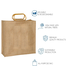 Eco Friendly Reusable Jute Bag Burlap Tote Bags image