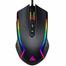 Eksa RGB Wired Gaming Mouse Black image