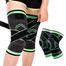 Elastic Compression Knee Sleeve Best Knee Brace For Men And Women image