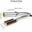 Electric Curling Iron Dual-Use, Curl Straight Hair, Straightener Hair Dryer, Air Brush Hair Curling image