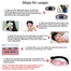 Electric Headache and Migraine Relief Head Massager Insomnia Therapy Release Stress Sleep Monitor Relax Health Care Sleeping Device image