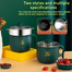 Wenhuo Mini Electric Multifunction Cooker 18 cm (0.5 Ltr.) - Green image