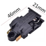 Electric Kettle Auto-Cut Thermostat Switch 13A 250V 2 Pin - 1Pcs image
