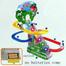 Electric Rotary Slide Track Children's Toys Musical Educational Toys For Children Small Dog Will Climb The Stairs image