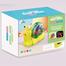 Electric Universal Transparent Gear Simulation Snail LED Music Walking Educational Funny Interactive Toy Car image