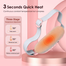 Electric Warm Belt 3s Fast Heat Relief Waist Pain Cramps Vibrating Abdominal Electric Belt image