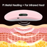 Electric Warm Belt 3s Fast Heat Relief Waist Pain Cramps Vibrating Abdominal Electric Belt image