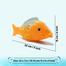 Electronic Moving Fish Fun Toys With Magical LED Lights For Children (battery_fish_ran) image