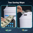 Electronic Piggy Bank ATM Password Protected Educational Toy for Kids Cartoon Rocket Cash Deposit image