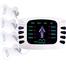 Ems Massage Tens Machine Physiotherapy Acupuncture Body Muscle Massager Electric Digital Therapy Machine 8 Modes Health Care image