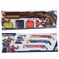 Eva Soft Dart Target Toy For Kids 1 Pcs Gun 12 Pcs Soft Dart 8 Pcs Soft Blaster Ball Withn Bat Case (gun_ball_bullet_1117) Red image