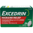 Excedrin Migraine Medicine Caplets For Migraine Headache Relief 24 Count image