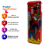 Exclusive Colorful Multifunctional Pencil Box | Cute Design With Calculator And Pencil Sharpener - Perfect For Kids And Adults (pencilbox_2_Spiderman) Spider-Man image