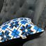 Exclusive Cushion Cover Blue And Black 14x14 Inch image