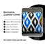 Exclusive Cushion Cover Blue And Black 18x18 Inch image