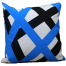 Exclusive Cushion Cover, Blue And Black 20x20 Inch Set of 5 image