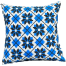 Exclusive Cushion Cover Blue And Black 20x12 Inch image