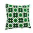 Exclusive Cushion Cover Green And Black 14x14 Inch image
