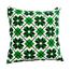 Exclusive Cushion Cover Green And Black 20x20 Inch image