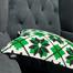 Exclusive Cushion Cover Green And Black 22x22 Inch image