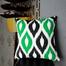 Exclusive Cushion Cover Green And Black 18x18 Inch image