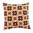 Exclusive Cushion Cover, Orange And Black 22x22 Inch image