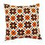 Exclusive Cushion Cover, Orange And Black 20x12 Inch image