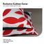 Exclusive Cushion Cover, Red, Black, Ash 14x14 Inch image