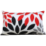 Exclusive Cushion Cover, Red, Black, Ash 20x12 Inch image