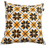 Exclusive Cushion Cover, Yellow And Black 14x14 Inch image