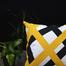 Exclusive Cushion Cover, Yellow And Black 20x12 Inch Set of 5 image