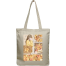 Exclusive Design Printed Canvas Tote Bag With Zipper For Ladies image