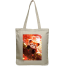 Exclusive Design Printed Canvas Tote Bag With Zipper For Ladies image