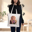 Exclusive Design Printed Canvas Tote Bag With Zipper For Ladies image