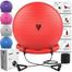 Exercise Ball 75cm ( Pumper included) / Birthing Ball Stability Ball Included Quick Yoga Ball Pump 2,000-Pound Capacity image