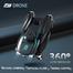 F169 WiFi FPV with Dual HD Camera 360° Obstacle Avoidance Optical Flow Positioning Brushless Foldable RC Drone Quadcopter RTF image