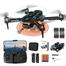 F169 WiFi FPV with Dual HD Camera 360° Obstacle Avoidance Optical Flow Positioning Brushless Foldable RC Drone Quadcopter RTF image