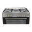 FIESTA FF9502GPZH Standing Gas Cooker 5 Burners Stainless Steel Silver image