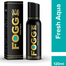 FOGG Fresh Deodorant Aqua Black Series for Men 120ml Indian image