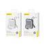 FONENG PX115 10000mAh Mini 22.5W Power Bank with 2 Built-in Cables- Dark Gray image