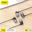 FONENG T52 In-Ear Metal Wired 3.5mm Earphone with Mic - Grey image