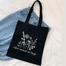 Fabric Hand Tote Bag With Zipper - BF-327 image