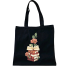 Fabric Hand Tote Bag With Zipper - BG-145 image