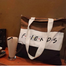 Fabric Tote Bag With Zipper And Pocket - Durable for Daily Versatile Use image